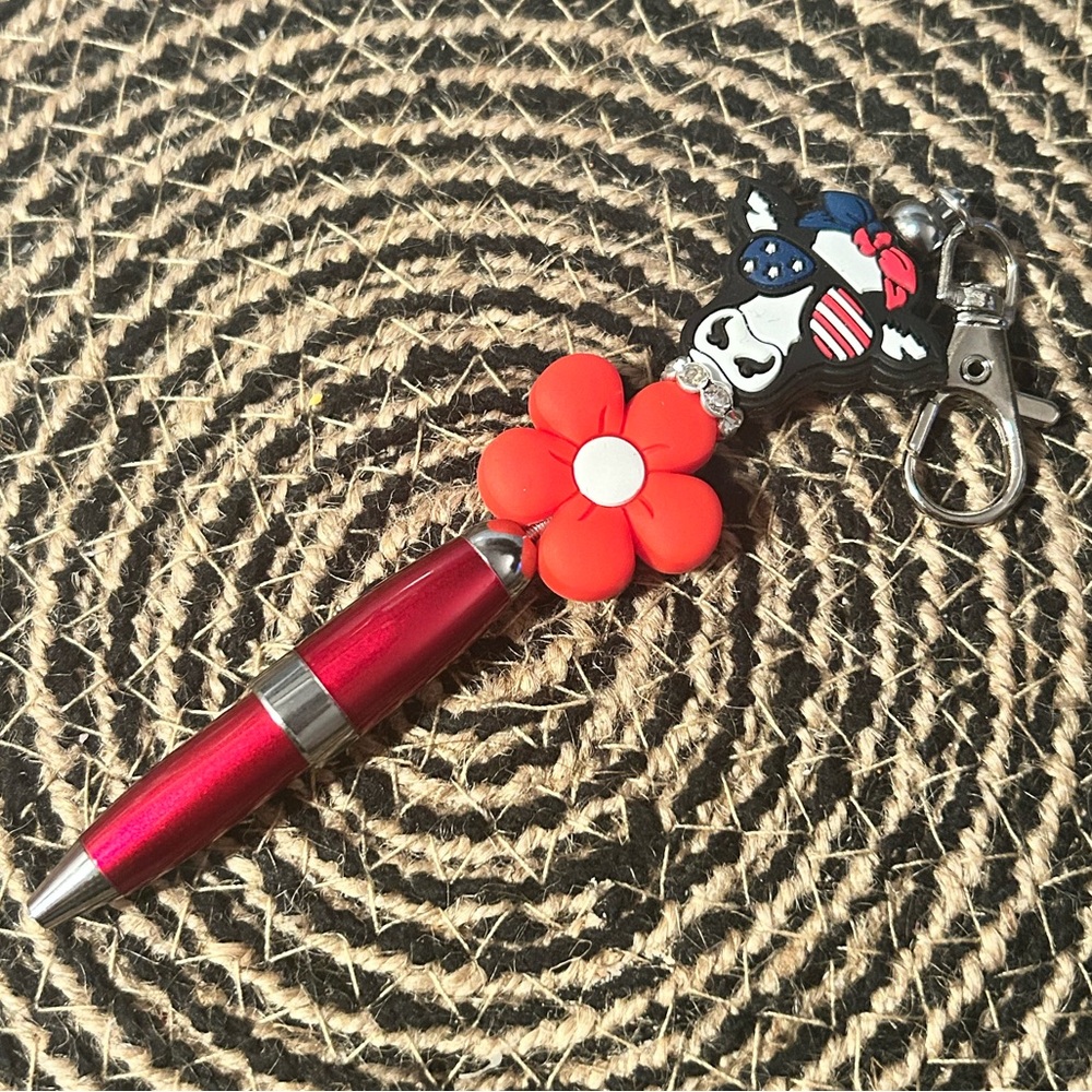 Patriotic Keychain Pen